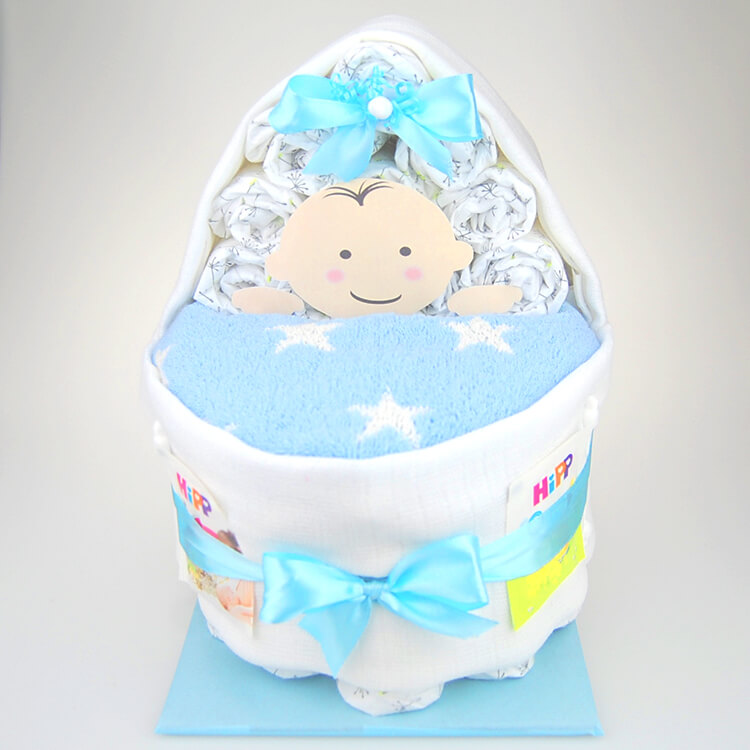 Windeltorte Zwillinge Jungs