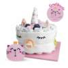 Windeltorte Einhorn inkl. Grußkarte